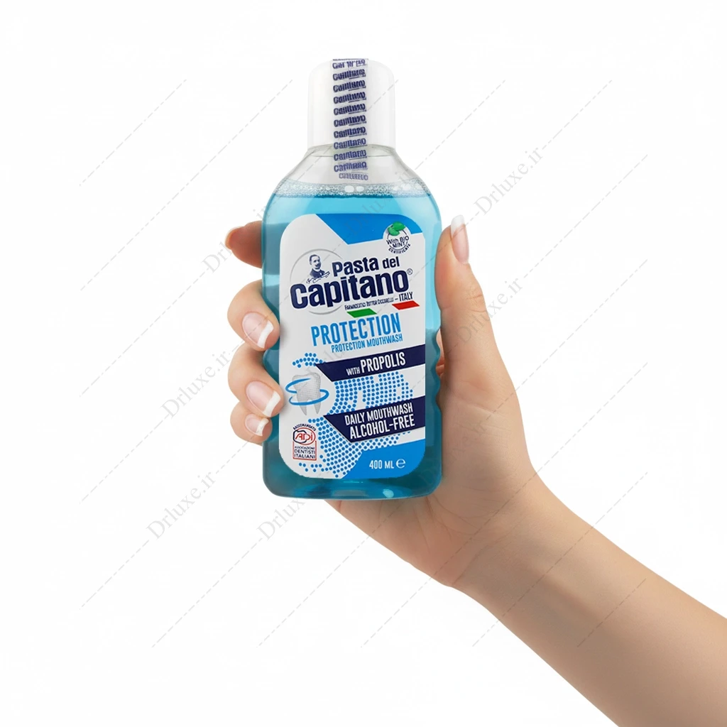 دهان شویه محافظ دندان پروپولیس کاپیتانو 400 میلی‌لیتر